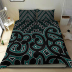 new-zealand-bedding-set-maori-graphic-tee-patterns-green