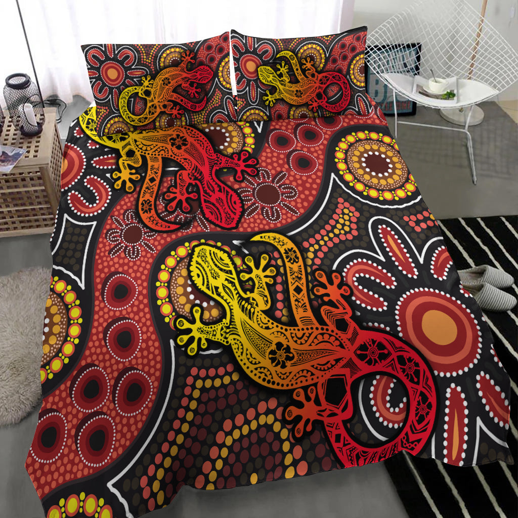 aboriginal-lizard-bedding-set