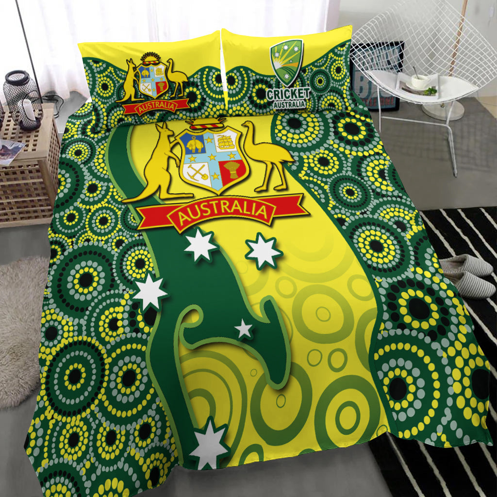 cricket-bedding-set-australian-cricket-aboriginal-dot-patterns