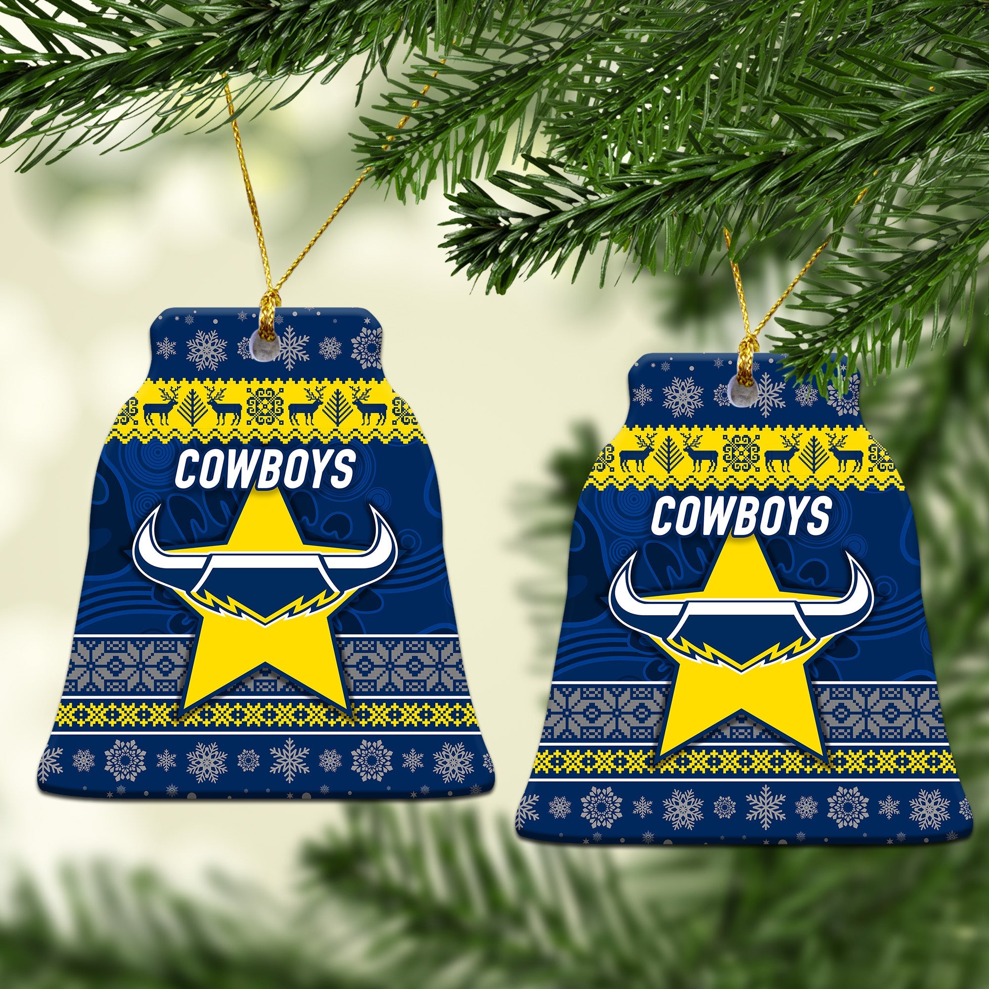 north-queensland-cowboys-christmas-ornament-simple-style