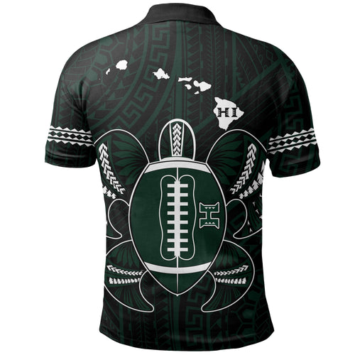 personalized-hawaii-kakau-warrior-polynesian-football-polo-shirt-black