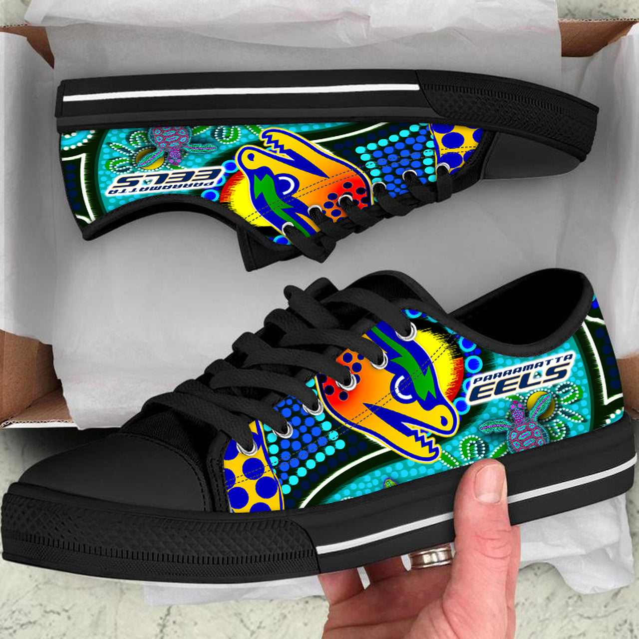 eels-rugby-low-top-shoes-indigenous-eels-with-aboriginal-and-torres-strait-islander-flag