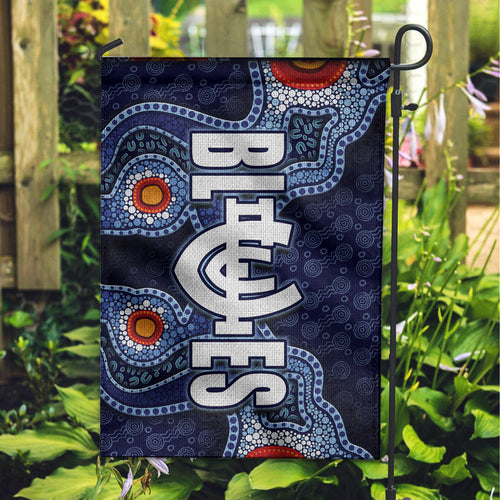 carlton-blues-indigenous-aboriginal-style-garden-flag