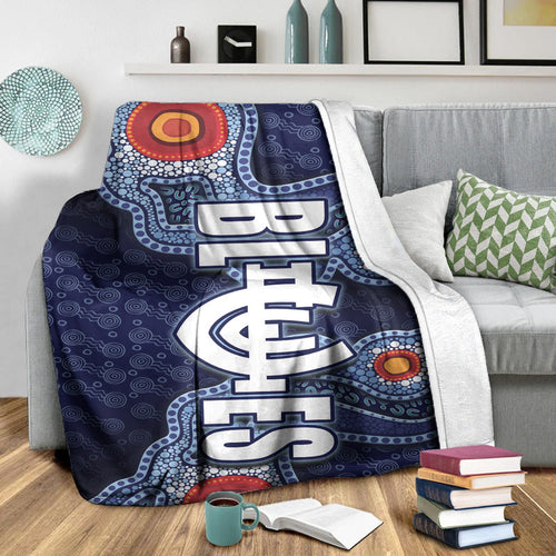carlton-blues-indigenous-aboriginal-style-premium-blanket