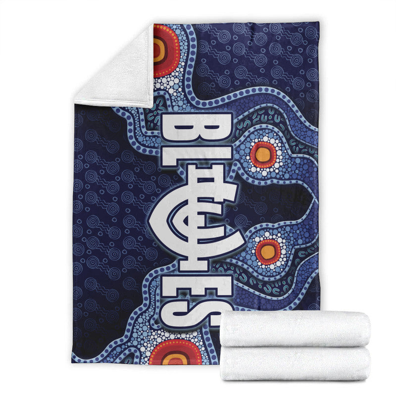 carlton-blues-indigenous-aboriginal-style-premium-blanket
