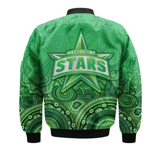 melbourne-team-green-indigenous-aboriginal-stars-arts-bomber-jacket
