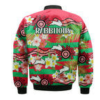 rabbitohs-rugby-bomber-jacket-tropical-flowers-and-palm-hawaiian-style
