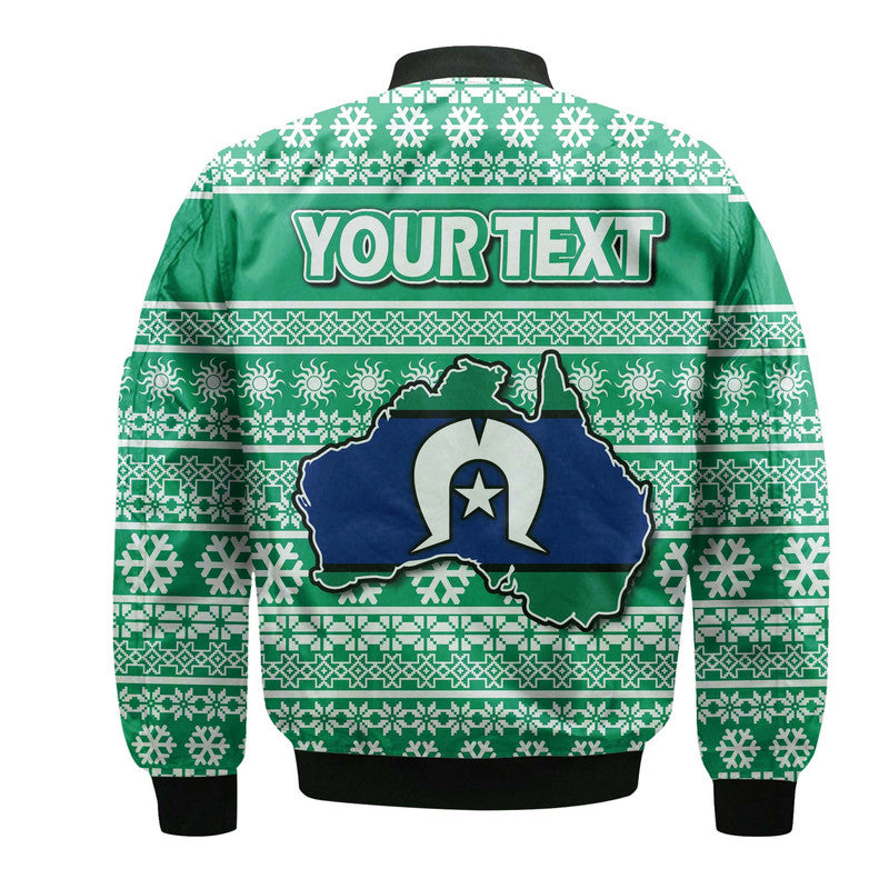 custom-personalised-australian-torres-strait-christmas-vibe-with-aboriginal-dot-painting-style-bomber-jacket