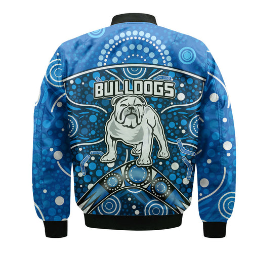 bulldogs-rugby-bomber-jacket-boomerang-indigenous-dots