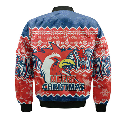 sydney-aboriginal-roosters-christmas-vibe-bomber-jacket