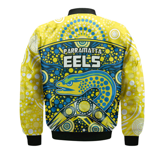 parramatta-eels-rugby-bomber-jacket-boomerang-indigenous-dots