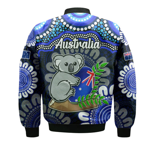 australia-koala-aboriginal-bomber-jacket-koala-hugging-rugby-ball-blue