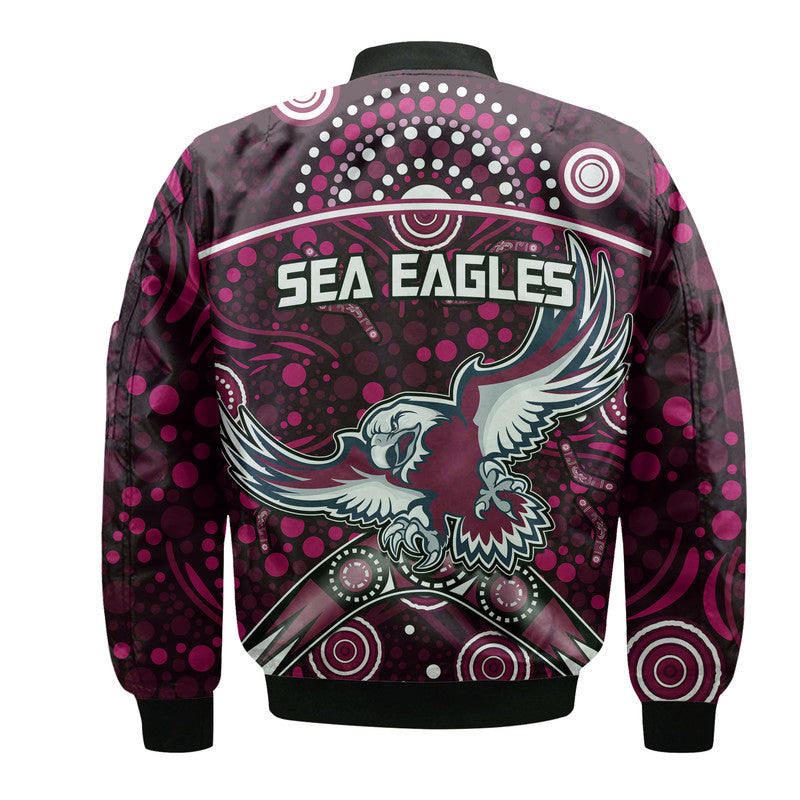 sea-eagles-rugby-bomber-jacket-boomerang-indigenous-dots