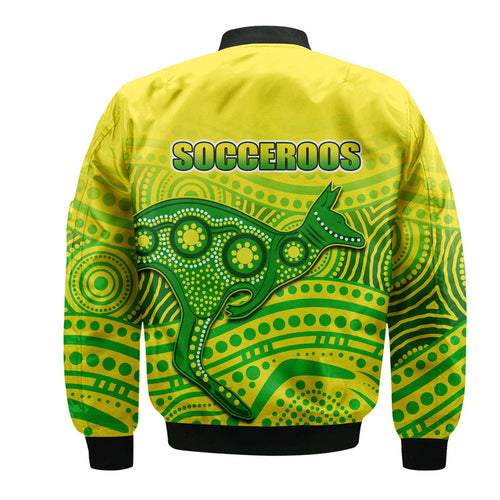 australia-aboriginal-soccer-bomber-jacket-kangaroo-socceroos-art-style