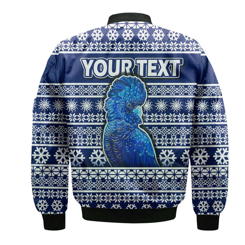 custom-personalised-australian-cockatoo-christmas-vibe-with-aboriginal-dot-painting-style-bomber-jacket