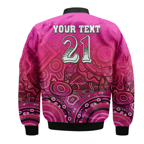 custom-personalised-sydney-sixers-indigenous-aboriginal-arts-bomber-jacket