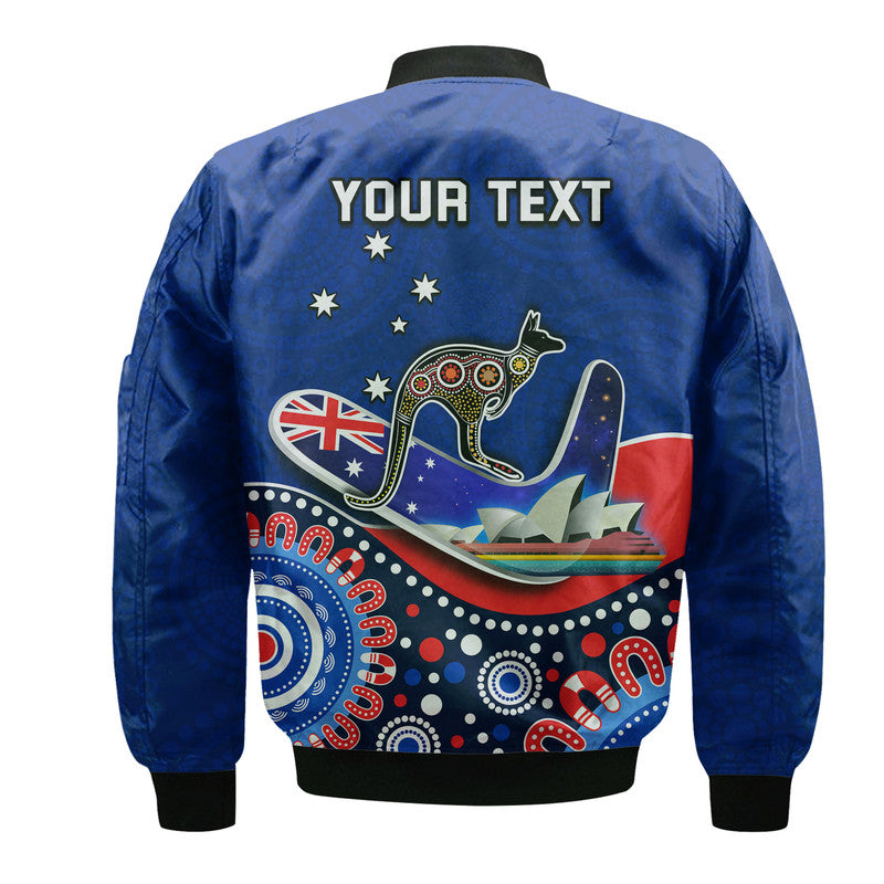 custom-personalised-australia-day-bomber-jacket-indigenous-kangaroo-and-boomerang
