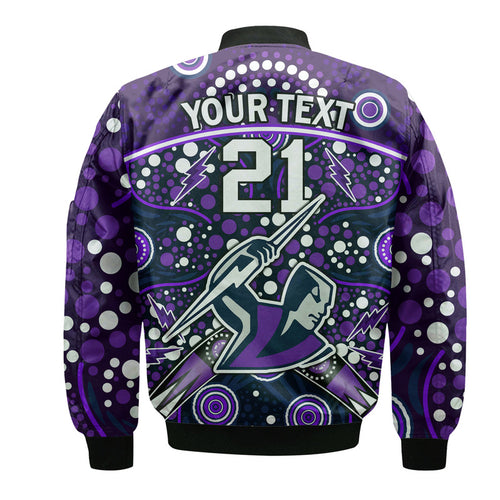 custom-personalised-storm-rugby-bomber-jacket-melbourne-boomerang-indigenous-dots