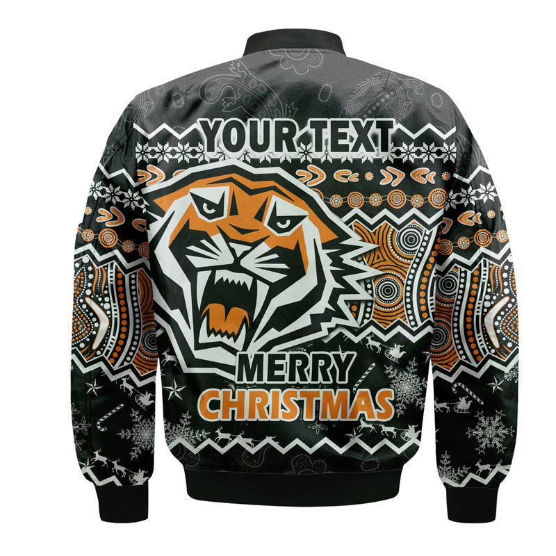 custom-personalised-wests-tigers-aboriginal-christmas-vibe-black-version-bomber-jacket