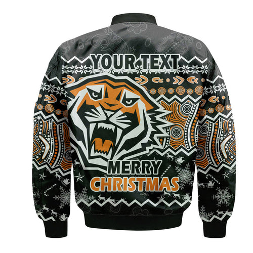 custom-personalised-wests-tigers-aboriginal-christmas-vibe-black-version-bomber-jacket