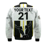custom-personalised-macarthur-soccer-bomber-jacket-bulls-mascot