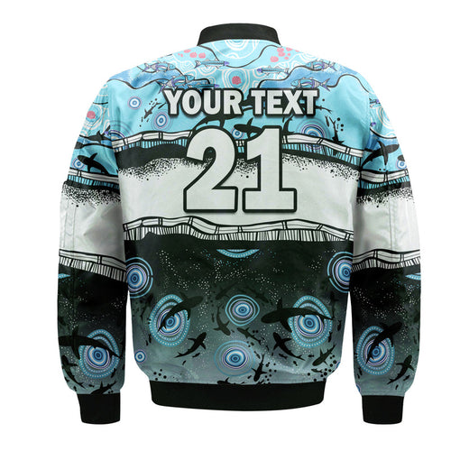custom-text-and-number-sharkies-aboriginal-bomber-jacket