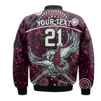 custom-personalised-sea-eagles-rugby-bomber-jacket-boomerang-indigenous-dots