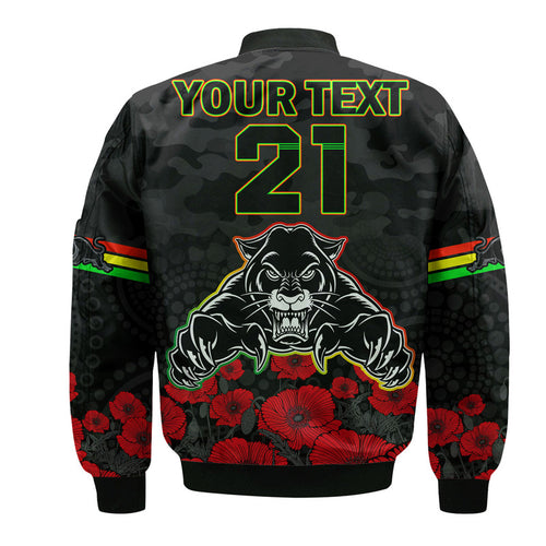 custom-personalised-panthers-rugby-anzac-bomber-jacket-angry-panther-camouflage-with-poppy