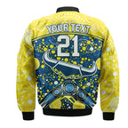 custom-personalised-cowboys-rugby-bomber-jacket-boomerang-indigenous-dots