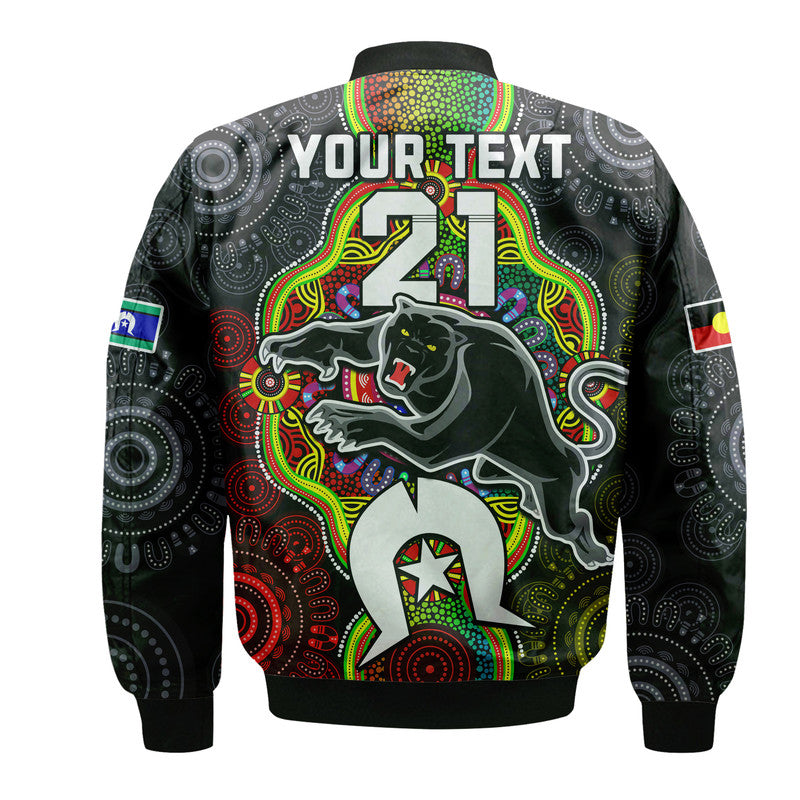 custom-personalised-panthers-rugby-naidoc-week-bomber-jacket-indigenous