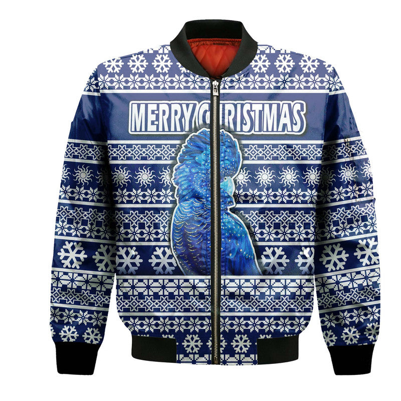 custom-personalised-australian-cockatoo-christmas-vibe-with-aboriginal-dot-painting-style-bomber-jacket