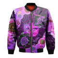aboriginal-purple-turtle-lizard-sun-bomber-jacket