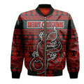 custom-personalised-australian-lizard-christmas-vibe-with-aboriginal-dot-painting-style-bomber-jacket