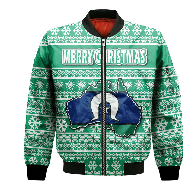 custom-personalised-australian-torres-strait-christmas-vibe-with-aboriginal-dot-painting-style-bomber-jacket
