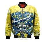 cowboys-rugby-bomber-jacket-boomerang-indigenous-dots