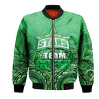 melbourne-team-green-indigenous-aboriginal-stars-arts-bomber-jacket