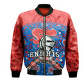 custom-personalised-knights-rugby-bomber-jacket-novocastrians-boomerang-indigenous-dots