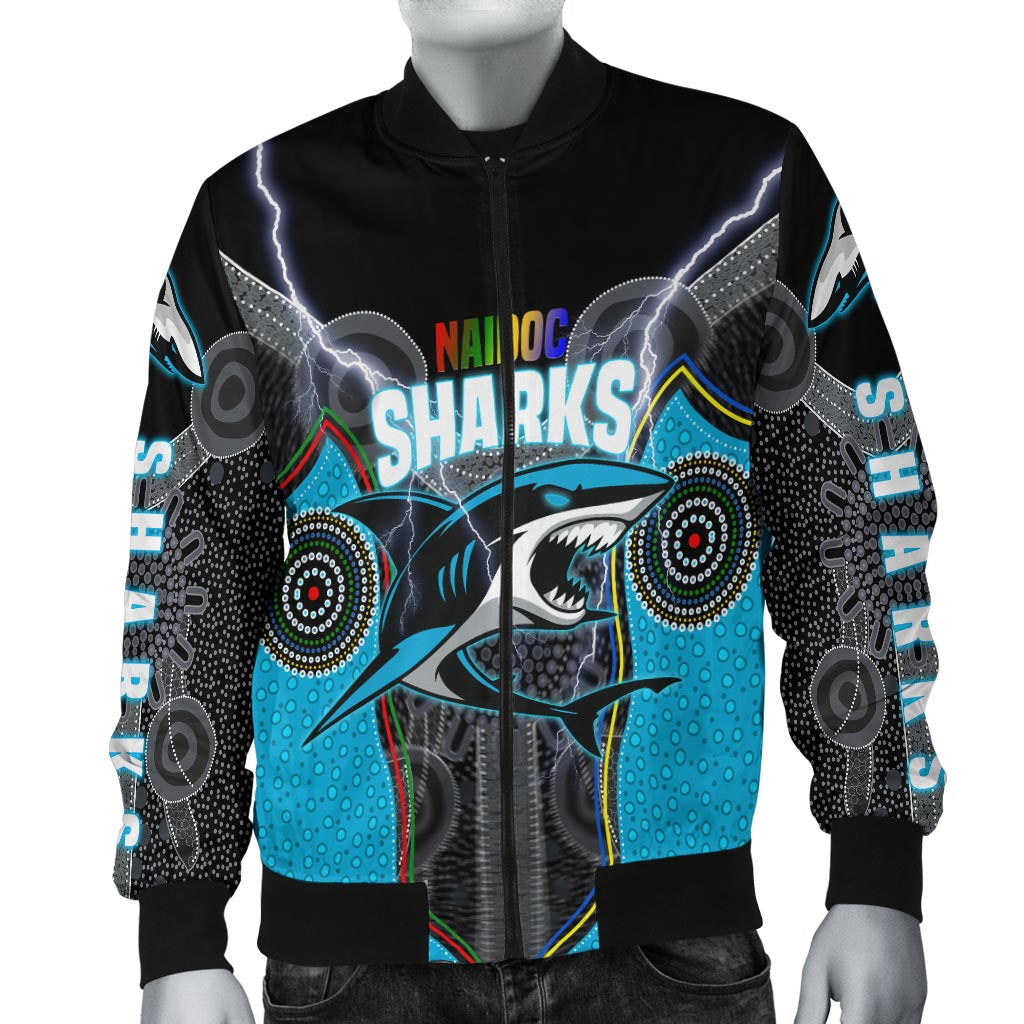 custom-personalised-cronulla-sutherland-sharks-womens-bomber-jacket-naidoc-week-special-style
