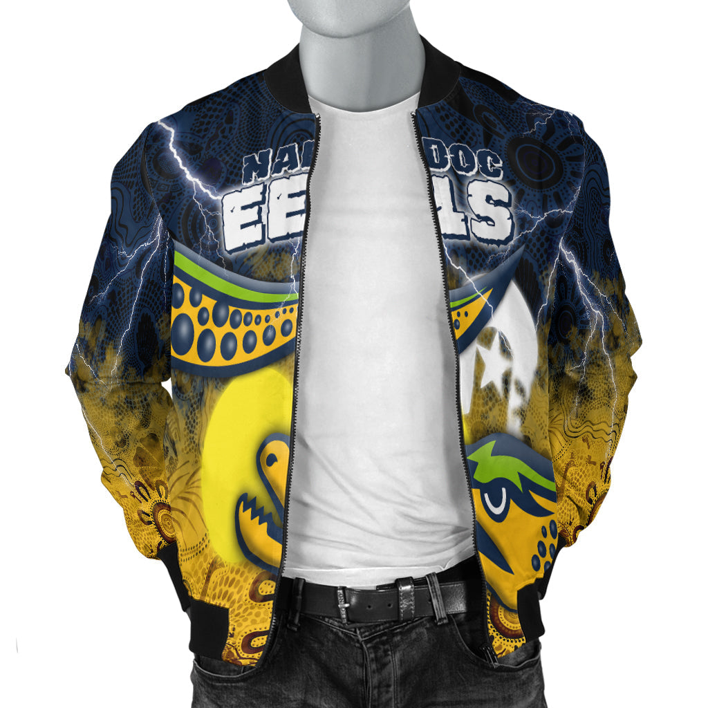 eels-rugby-naidoc-week-mens-bomber-jacket-aboriginal-power-style