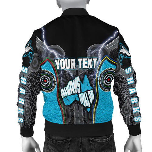 custom-personalised-cronulla-sutherland-sharks-womens-bomber-jacket-naidoc-week-special-style