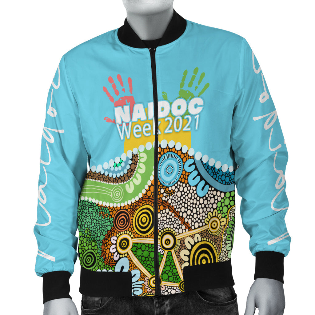 naidoc-week-2021-mens-bomber-jacket-aboriginal-art