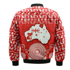 australian-koala-christmas-vibe-with-aboriginal-dot-painting-style-no1-bomber-jacket