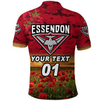 custom-personalised-essendon-bombers-anzac-polo-shirt-poppy-vibes-red