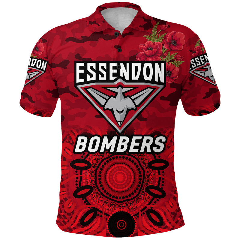essendon-bombers-anzac-polo-shirt-indigenous-vibes-red