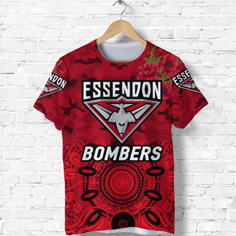 custom-personalised-essendon-bombers-anzac-t-shirt-indigenous-vibes-red