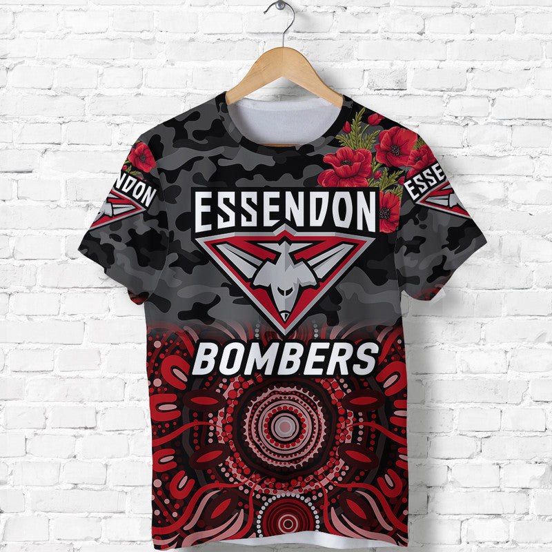 custom-personalised-essendon-bombers-anzac-t-shirt-indigenous-vibes-black