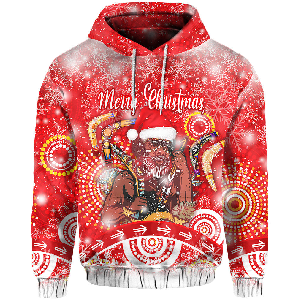 custom-personalised-australia-boomerang-indigenous-vibes-christmas-hoodie-original-style-red