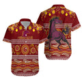 broncos-christmas-red-aboriginal-art-hawaiian-shirt