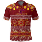 broncos-christmas-red-aboriginal-art-polo-shirt