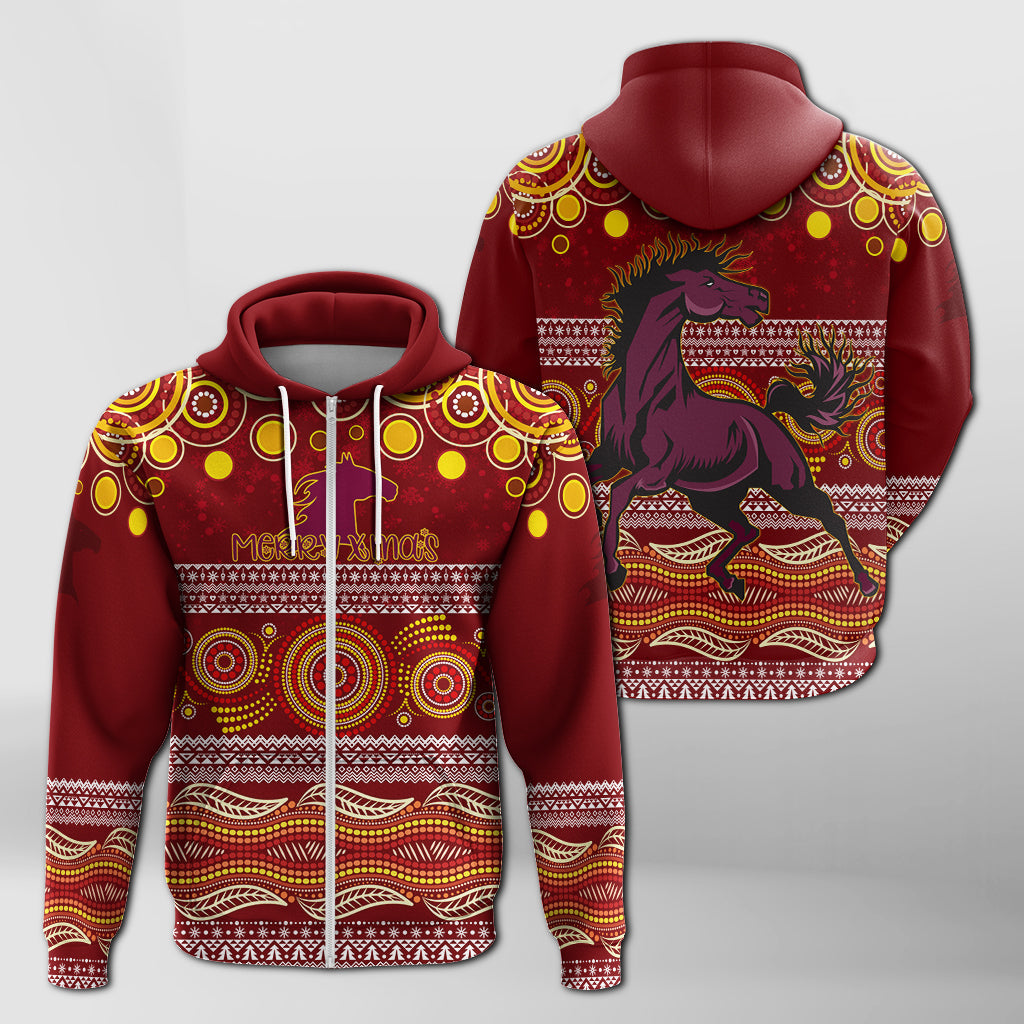 broncos-christmas-red-aboriginal-art-zip-hoodie